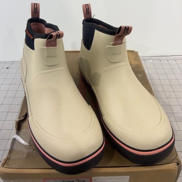 Grundens Women's Deck Boss 6" Ankle Boot Fog 60011 Plain Toe Non-Insulated Sz. 8 - Picture 2 of 6